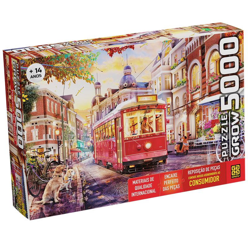 Quebra-Cabeca---Puzzle---Passeio-de-Bonde---5000-Pecas---Grow-0