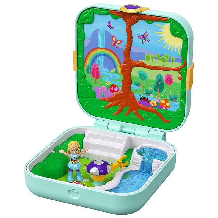 Polly Pocket Mini Mundo De Aventura - Pônei Jumpin Fofo - Edição 2022 - Ri  Happy