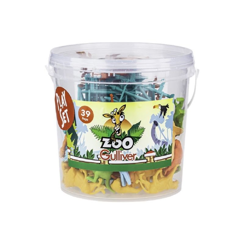 Zoologico-Playset-Figuras-e-Acessorios-Gulliver-0