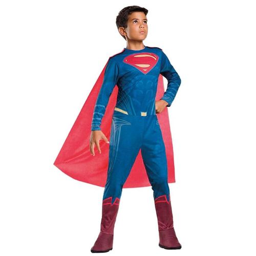 Fantasia Super Homem Infantil Longa Clássica Com Capa e Bota Rubies
