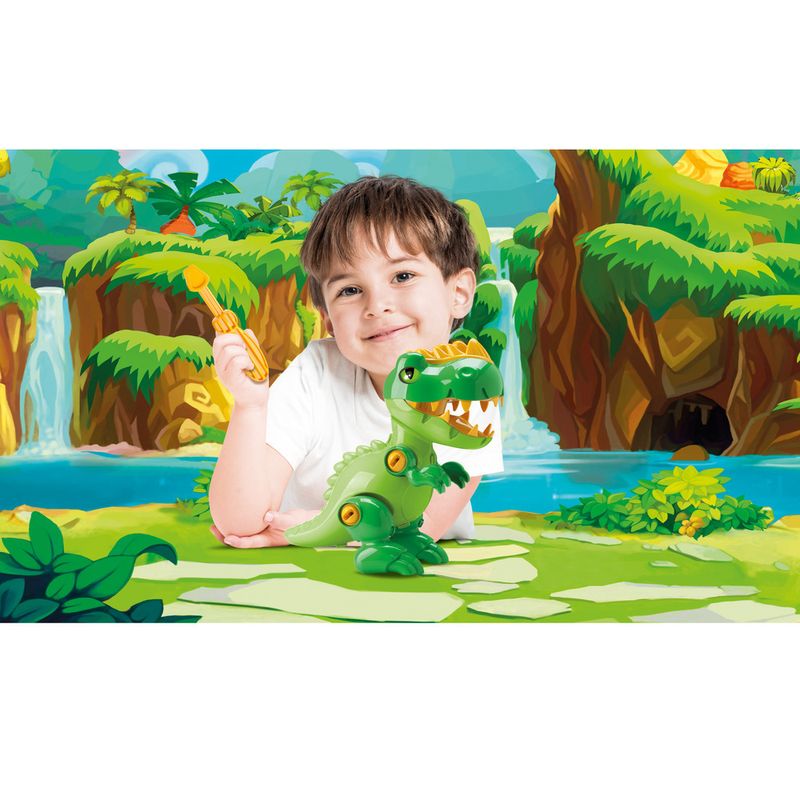 Toy-Rex-Verde---Dinossauro-com-Mecanismo-de-Som---Samba-Toys-3