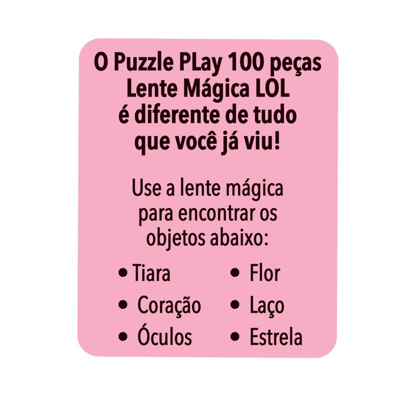 Puzzle-Play---100-Pecas---Lente-Magica---LoL-Surprise---Elka-2