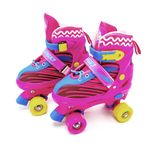 Patins-Classico---Ajustaveis-com-Kit-de-Protecao---Tamanho-34-a-37---Rosa---Uni-Art-1