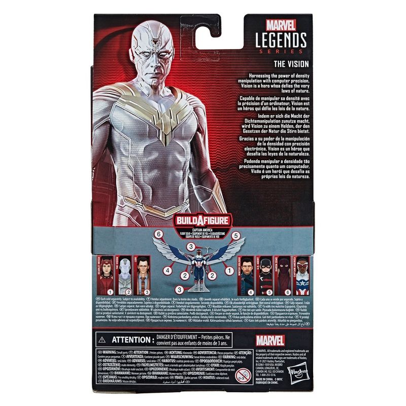 Figura-Articulada---15-Cm---Avengers-Legends---Disney---Marvel---Visao-Branco---Hasbro-8