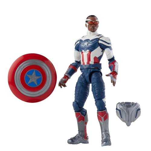 Figura Articulada - 15 cm - Avengers Legends - Disney - Marvel - Capitão América Falcão - Hasbro