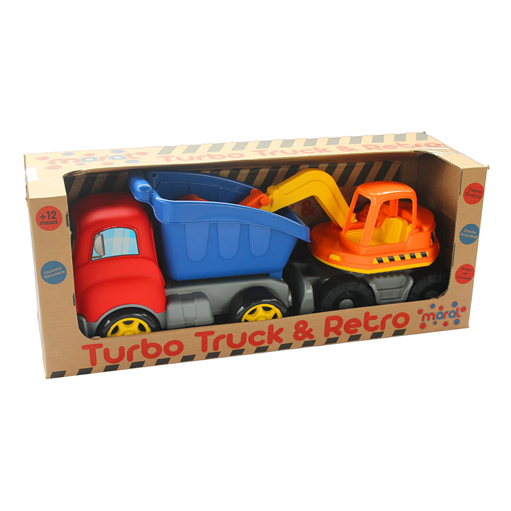 Brinquedo Pedagógico - Caminhão Turbo Truck com Cubos - Maral -  superlegalbrinquedos