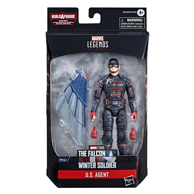 Figura-Articulada---15-Cm---Avengers-Legends---Marvel---Agente-Americano---Hasbro-1