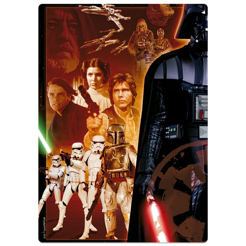 Quebra-Cabeca---500-Pecas-Nano---Game-Office---Star-Wars-Posters---Ep-4-5-e-6---Toyster-2
