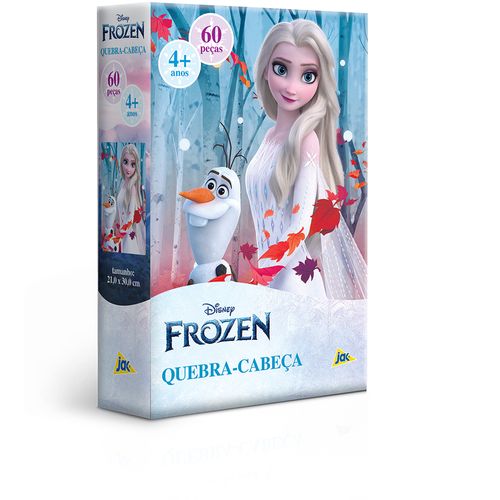 Quebra-Cabeça - 60 Peças - Disney - Frozen - Elsa - Toyster