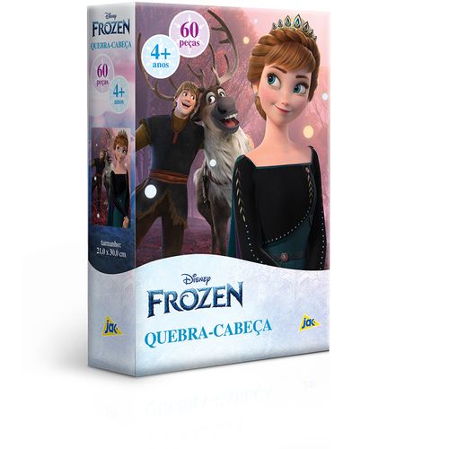 Quebra-Cabeça - 60 Peças - Disney - Frozen - Anna - Toyster