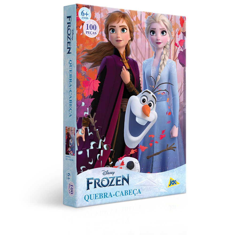 Frozen: Diversão com Quebra-Cabeça