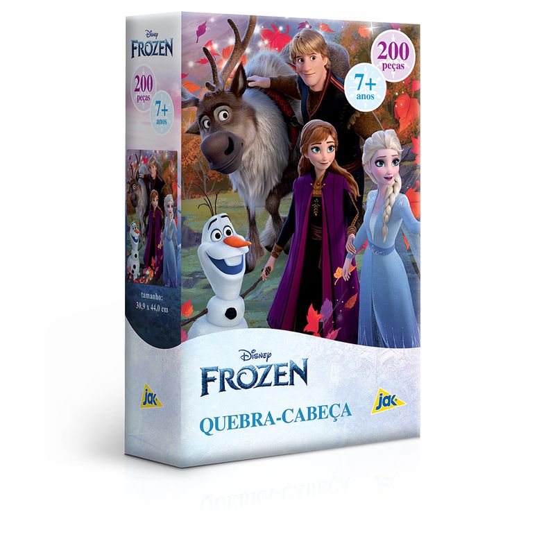 Quebra Cabeça 200 peças Disney Frozen 8033 - Toyster – Jessica Presentes