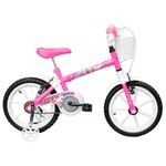 Bicicleta-Aro-16---Branco-e-Pink---TK3-Track-0