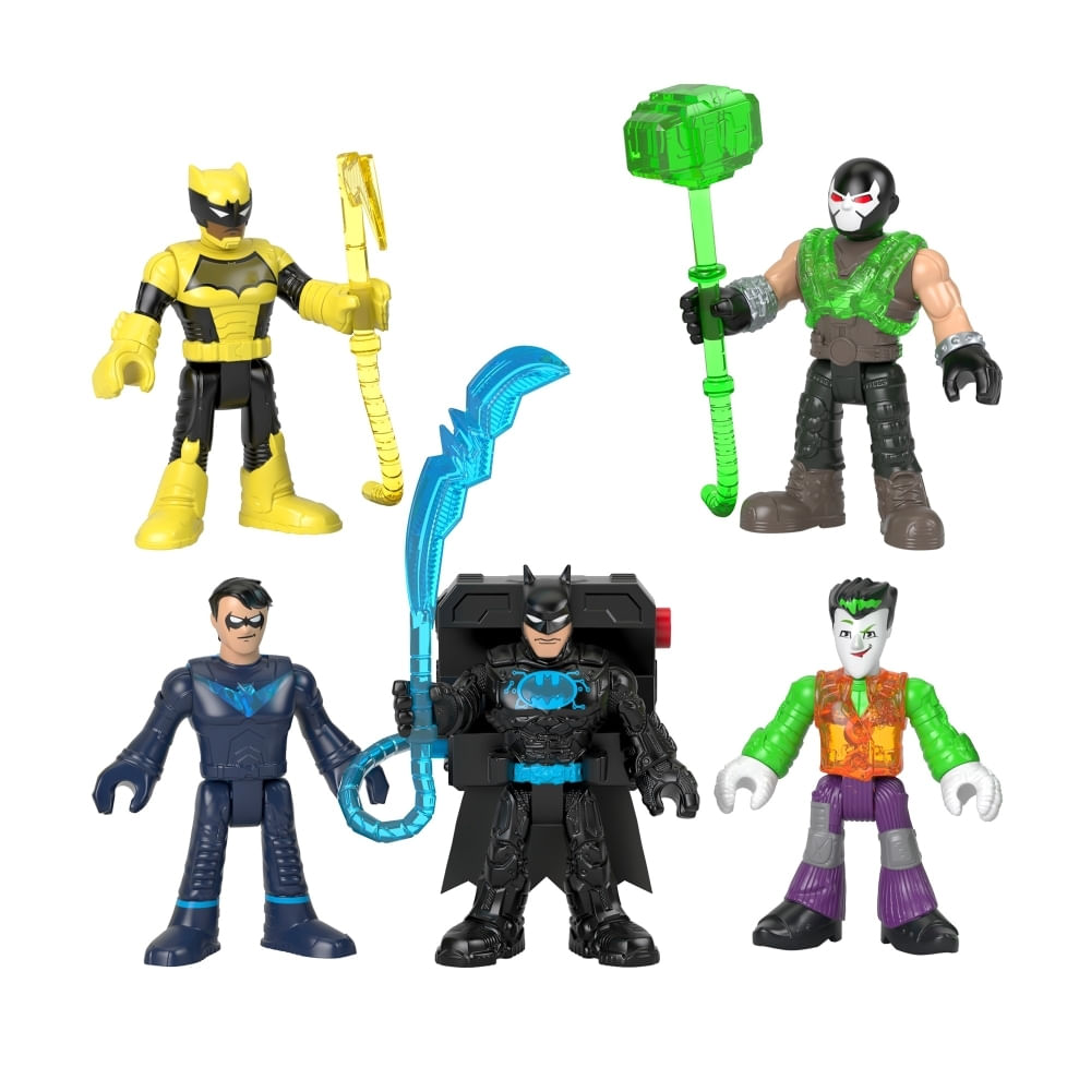 Confira Imaginext - DC Super Friends - Multipack Bat Tech - Mattel