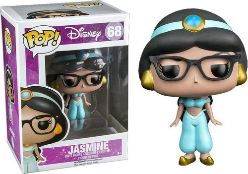 Funko Pop Jasmine Nerd 68 Disney Aladdin