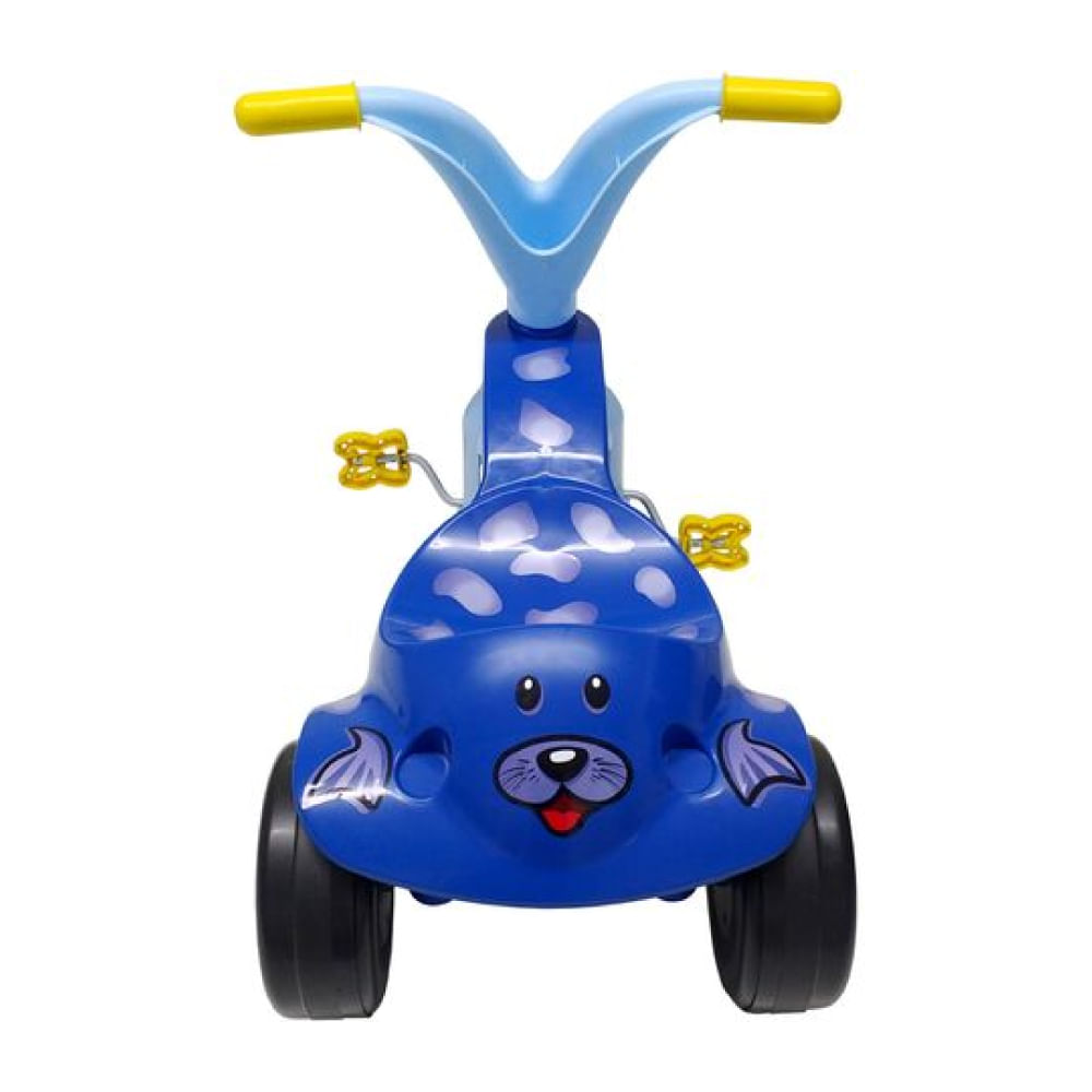 Triciclo Happy Pink 3 X 1 - 7245 - Xalingo - Real Brinquedos