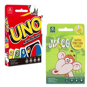 Jogo De Cartas Uno E Mico Jogo Infantil Educativo Original - Dupari