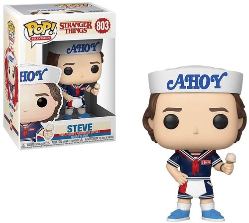 Stranger Things Steve With Hat And Ice Cream 803 Funko Pop