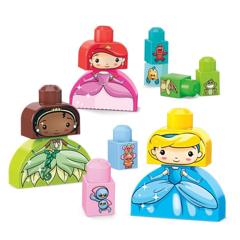 Mini-Figuras---Mega-Bloks---Pack-3-Personagens---Disney-Amigos---Princesas-1