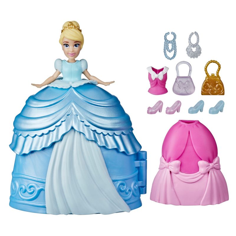 Mini-Boneca-Disney---Cinderela---Secret-Styles-Fashion---Cinderela---Hasbro-0