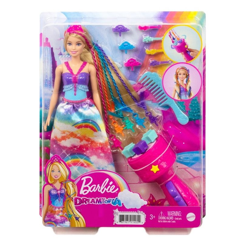 Kit Completo De Pintura Barbie Infantil Dreamtopia - Ri Happy