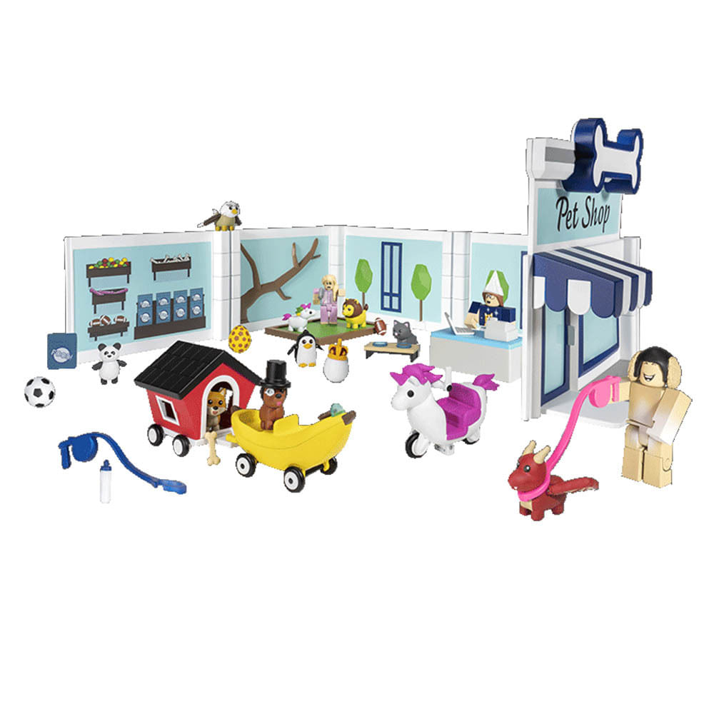Bonecos Roblox Pet Show com Item Virtual Exclusivo 14 pçs - 2214 - Sunny -  Dorémi Brinquedos