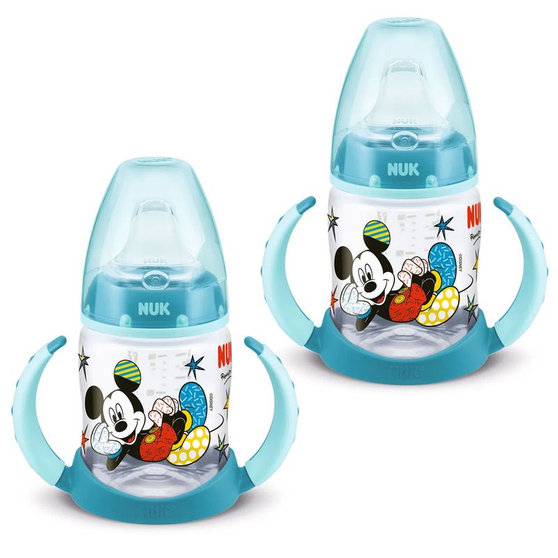 100433835-Kit-de-Copos-de-Treinamento---150Ml---First-Choice---Disney-by-Britto---Mickey---Nuk