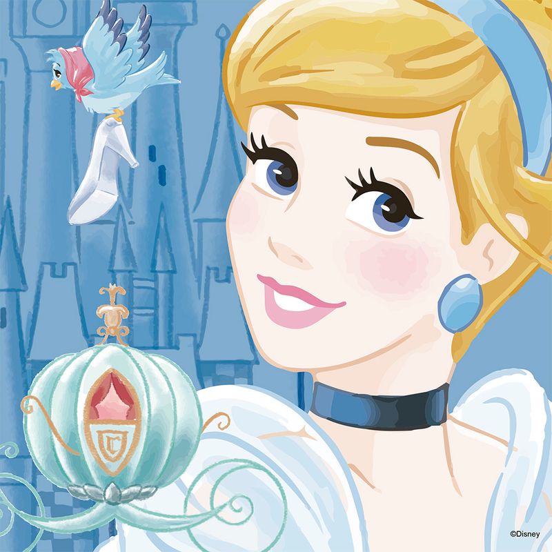 Quebra Cabeça Princesas Disney 100 Pçs - Grow