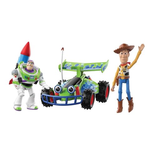 Veículo e Figuras -  Buzz e Wood - Toy Story - Mattel