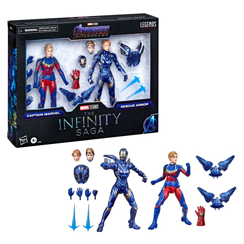 Boneco-Articulado---Marvel---15-cm---Captain-Marvel-e-Rescue-Armor---Hasbro-2