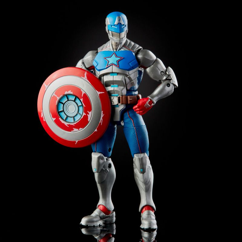 Figura-Articulado---Marvel---Civil-Warrior-com-Escudo---15-cm---Hasbro-6