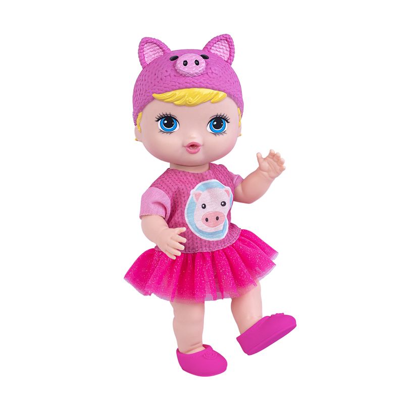 Boneca-Articulada---Baby-Farm---Pochete-Porquinho---29-cm---Cotiplas-1