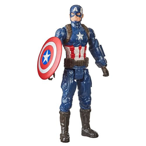 Boneco Articulado - Marvel Avengers Titan Hero - Capitão América - 30Cm - Hasbro