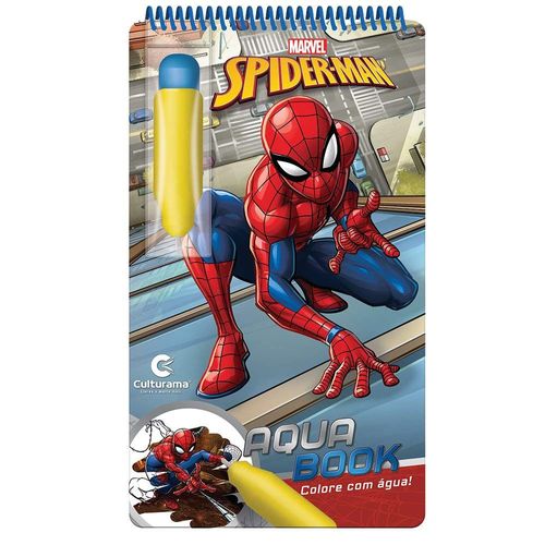 Livro Infantil - Aquabook - Marvel - Homem-Aranha - Culturama
