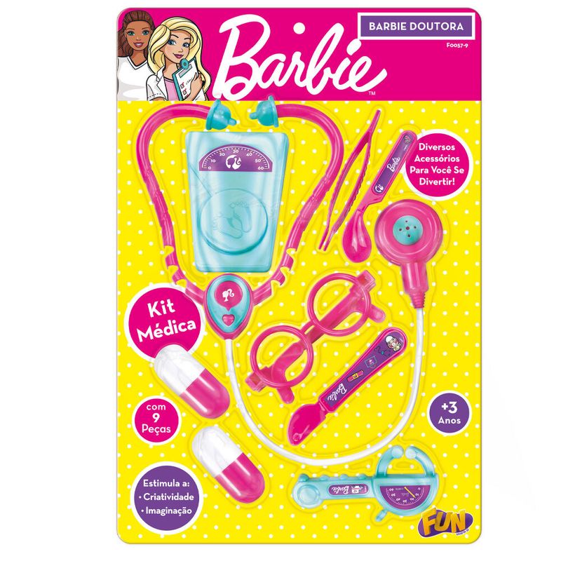 Blister---Barbie---Doutora-Medica---9-Pecas---Fun-0