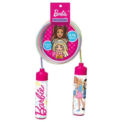 Corda de Pular - Barbie - 2,15 Metros - Fun