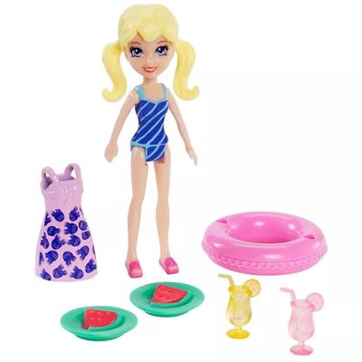 Playset e Boneca - Polly Pocket - Parque Aquático - Mattel