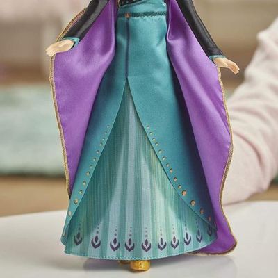 Boneca Anna Disney Frozen 2 - 30cm - Musical Vestido De Luxo