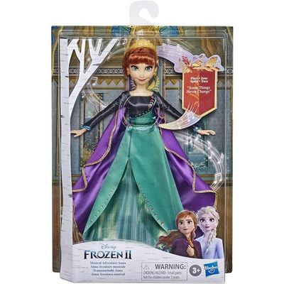 Boneca Anna Disney Frozen 2 - 30cm - Musical Vestido De Luxo