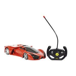 Carro Carrinho De Controle Remoto Com Luz De Led 7 Funções Vermelho - Ri  Happy