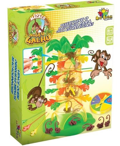 Jogo Infantil Divertido Pula Macaco Acerte a Árvore Original