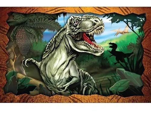 Jogo Quebra Cabeça Infantil Dino T-rex Dinossauro 150 Pçs - Ri Happy