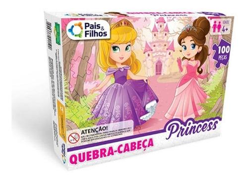 Quebra Cabeça Infantil Princesas Magiva Com 100 Peças - Alfabay