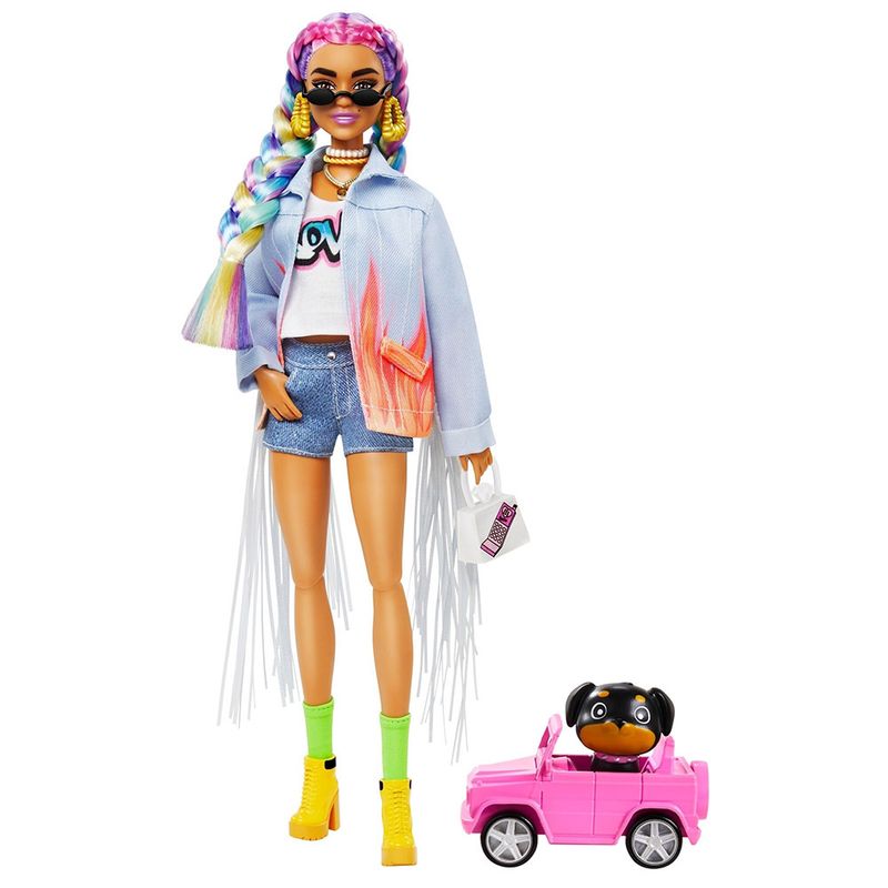 Boneca-Barbie-Extra---Trancas-de-Arco-iris---Com-Acessorios---Mattel-0