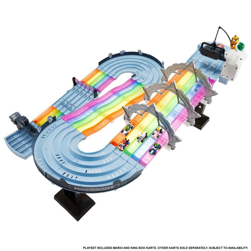 Pista-Hot-Wheels---Mario-Kart----Rainbow-Road---Mattel-7