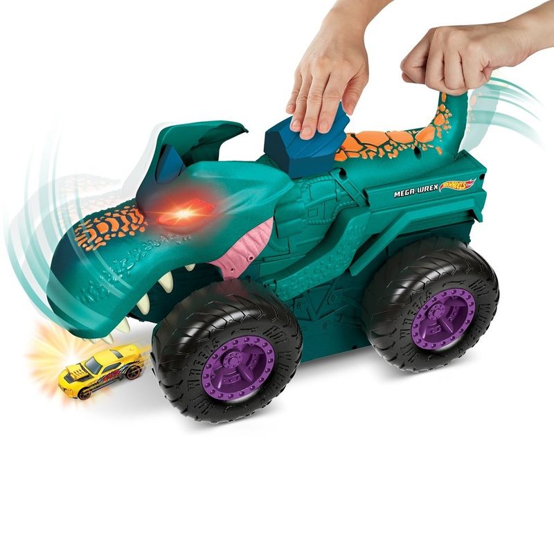 Hot-Wheels---Monster-Trucks---Mega-Wrex---Devorador-de-Carros---Mattel-2