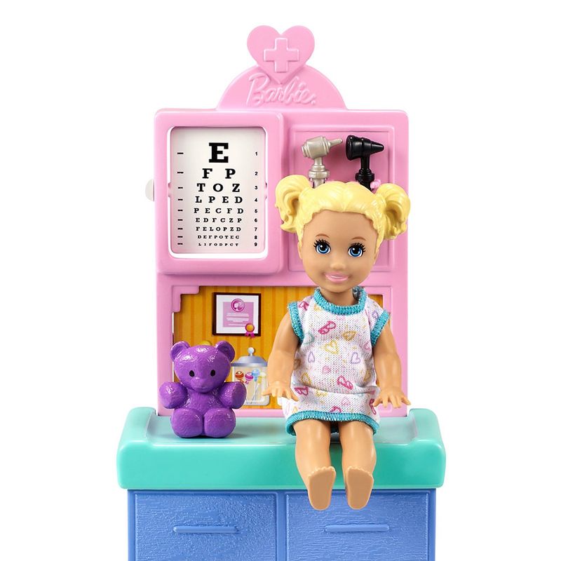 Boneca---Barbie---Profissoes---Conjunto-Pediatra-Morena---Mattel-3
