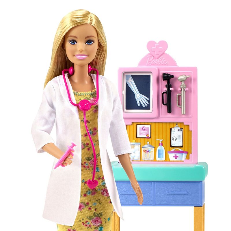 Boneca---Barbie---Profissoes---Conjunto-Pediatra-Loira---Mattel-3