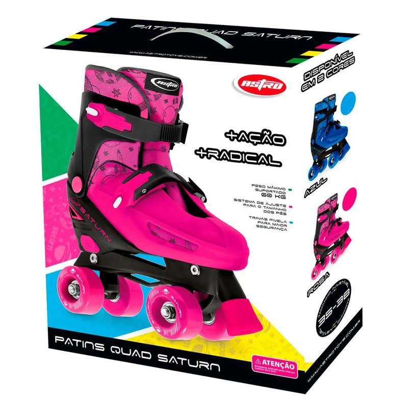 Patins-Classico-Ajustavel---Saturn-Rosa---39-a-42---Astro-Toys-1