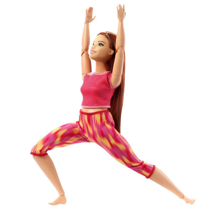 Boneca---Barbie---Fashionista---Feita-Para-Mexer---Vermelho---Mattel-1